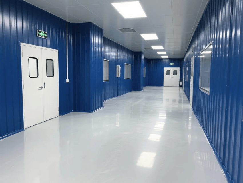 蚌埠萬級光伏材料生產(chǎn)潔凈車間凈化裝修工程分享