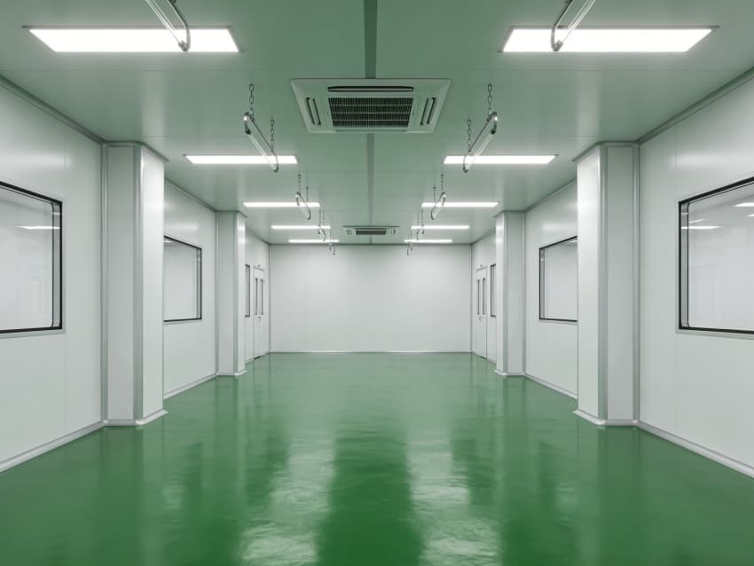 蚌埠航天航空零件生產(chǎn)車(chē)間凈化裝修工程